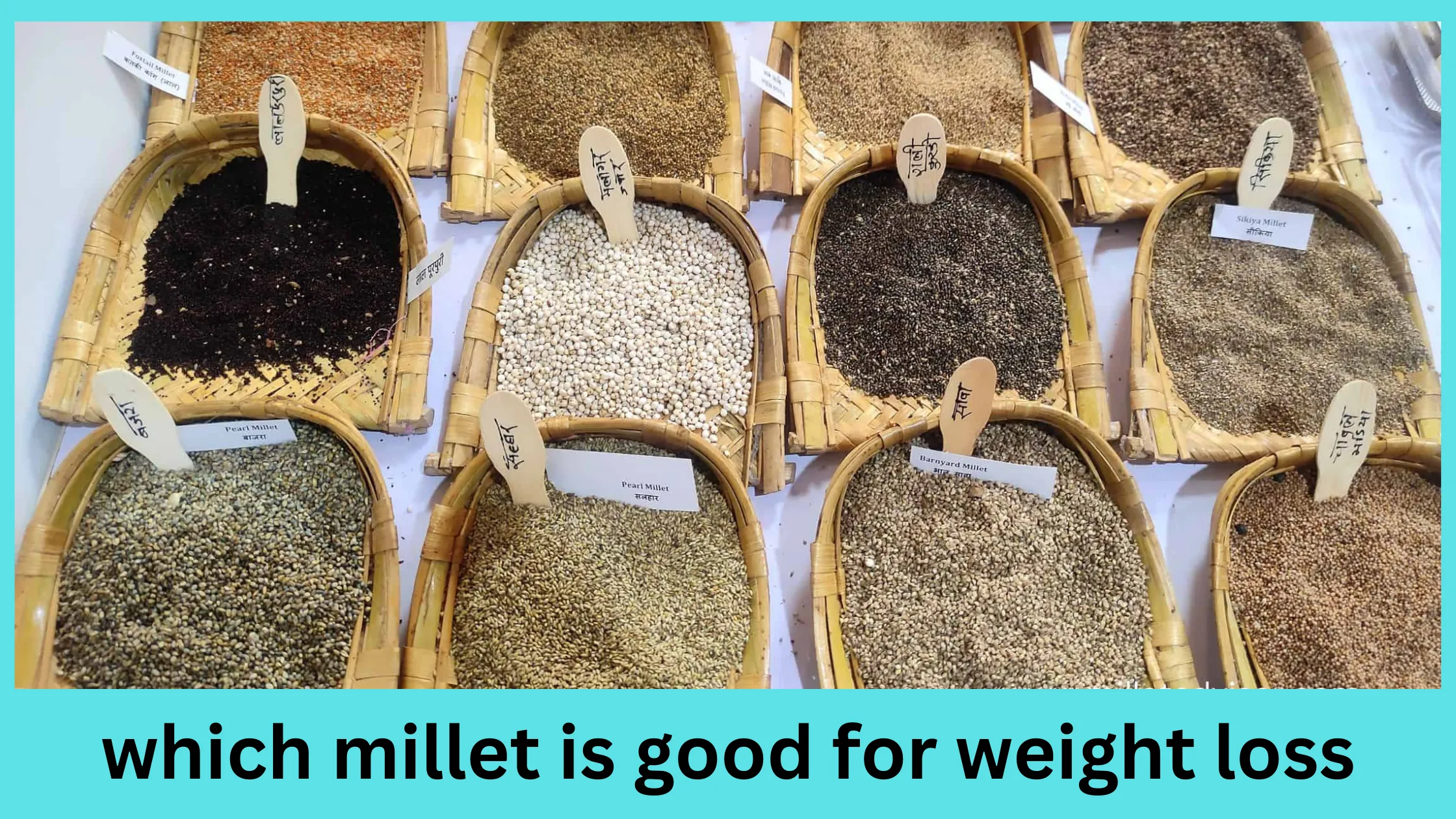 which millet is good for weight loss